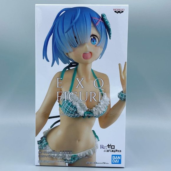 Re:Zero EXQ Figure Bikini Rem Figure (Teal) - Picture 1 of 5